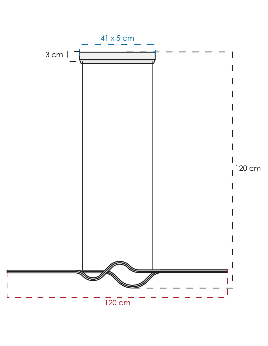 Lampara colgante LED 5