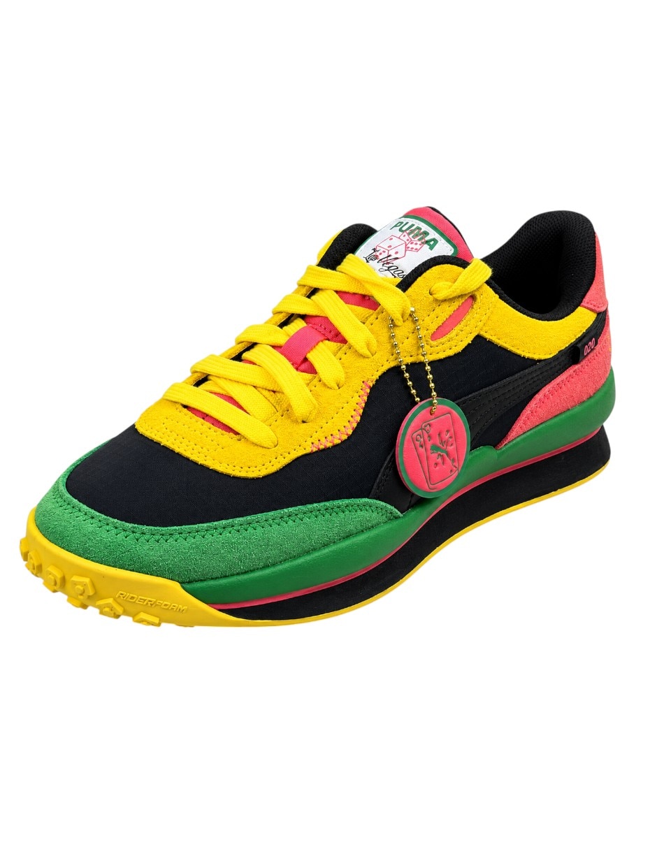 Tenis de piel style rider vegas flagship para hombre 5