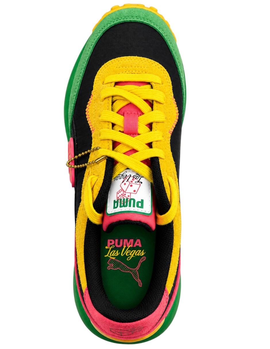 Tenis de piel style rider vegas flagship para hombre 6