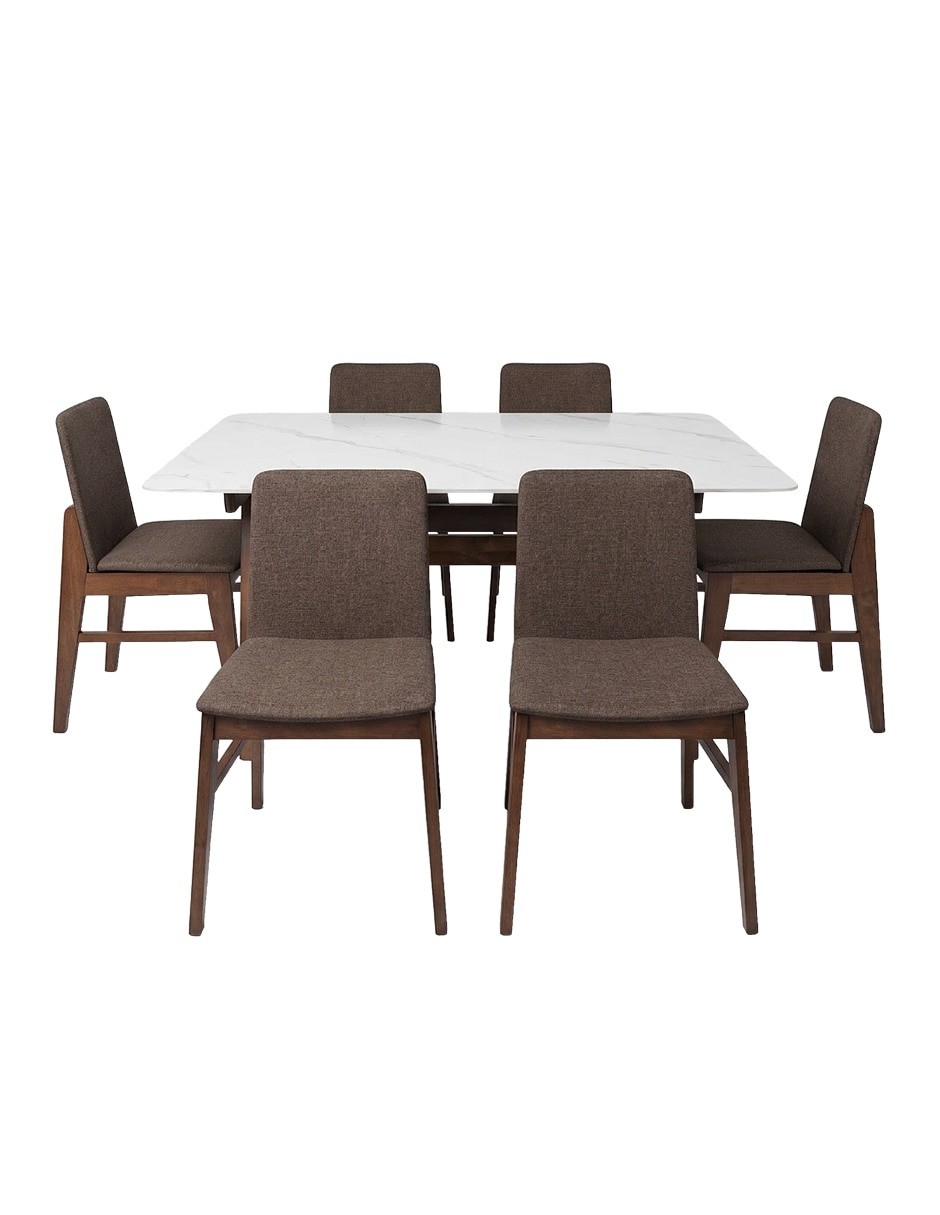Comedor para 6 personas de madera 6