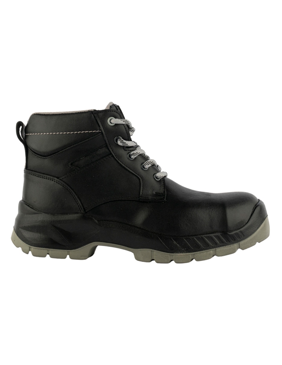 Bota industrial de cuero y piel