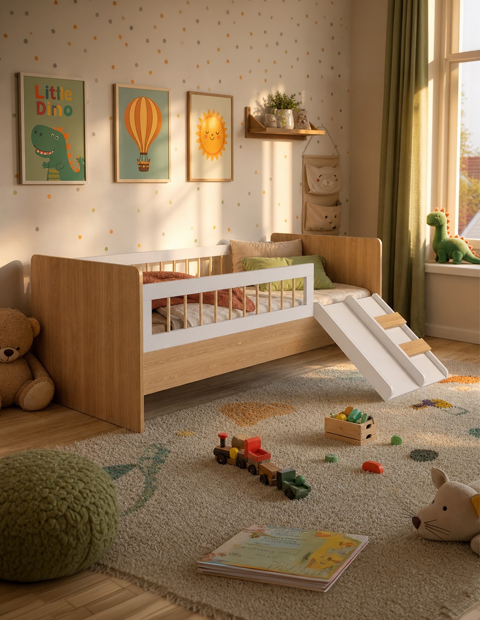 Base para cama armable Wonder de MDF 2