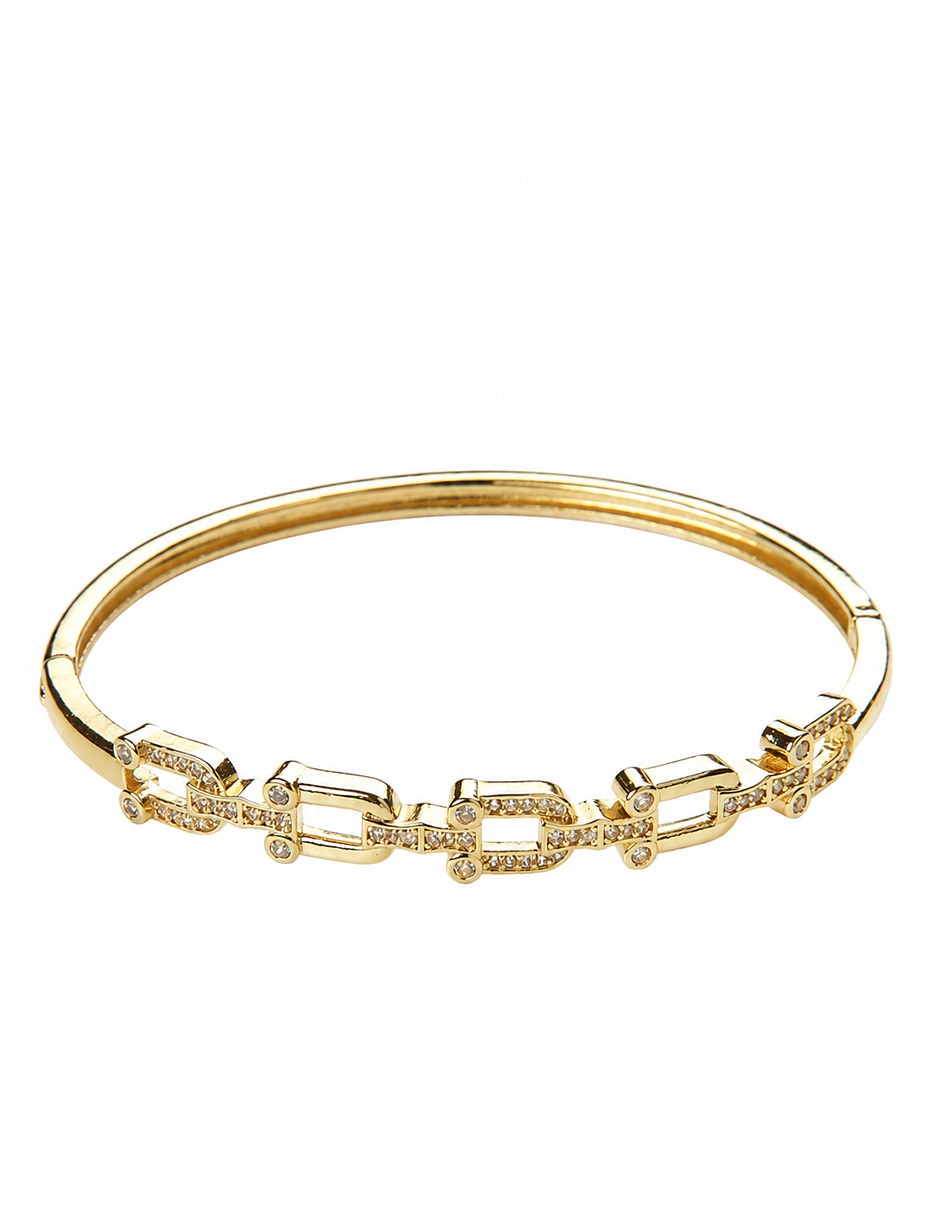Brazalete con zirconia Luxe