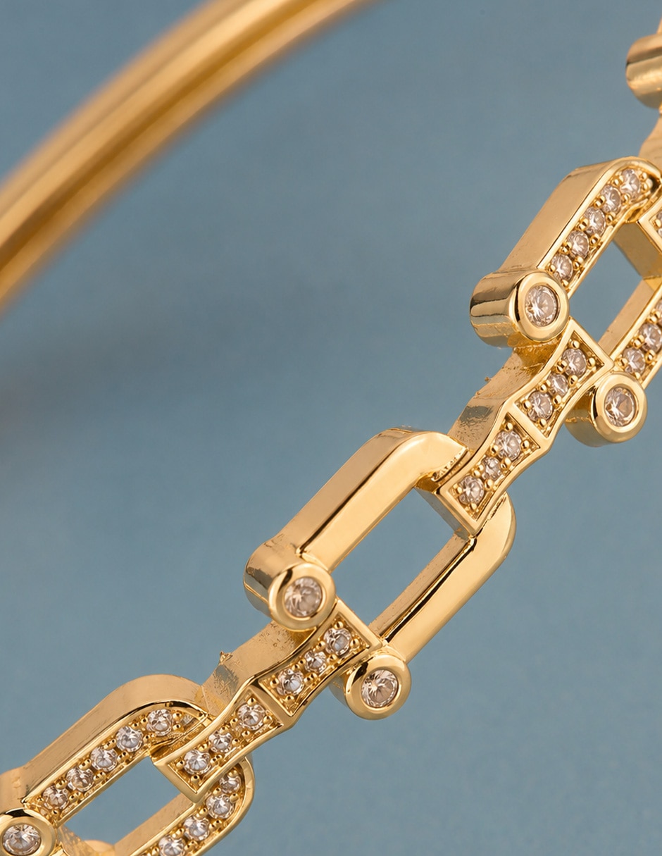 Brazalete con zirconia Luxe 5