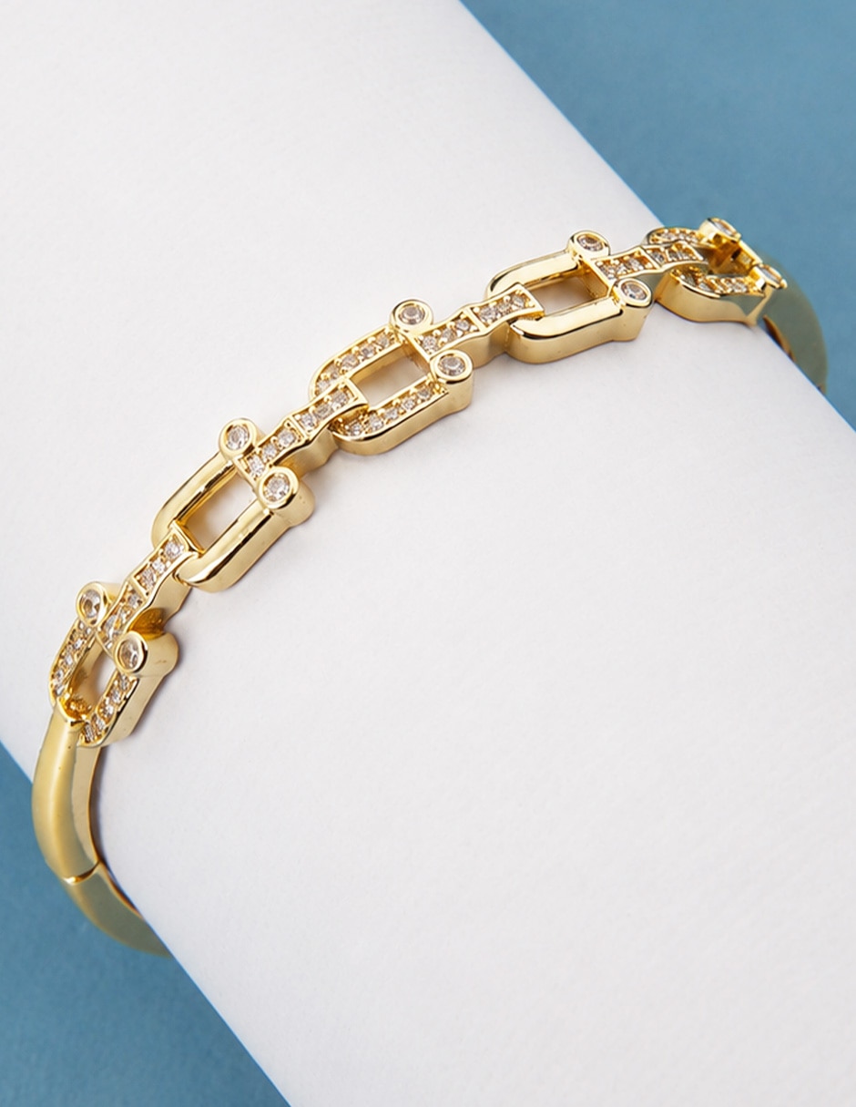 Brazalete con zirconia Luxe 6