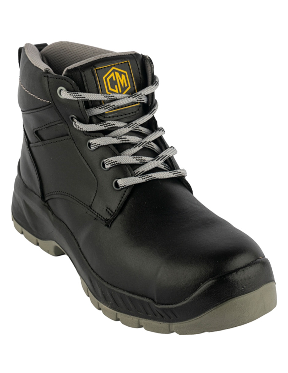 Bota industrial de cuero y piel 4