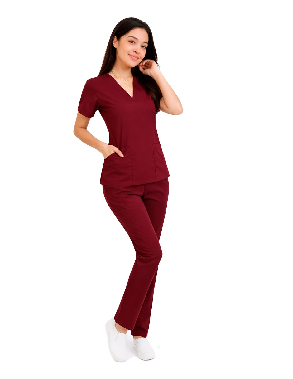 Pijama quirúrgica estilo relajado para mujer 1