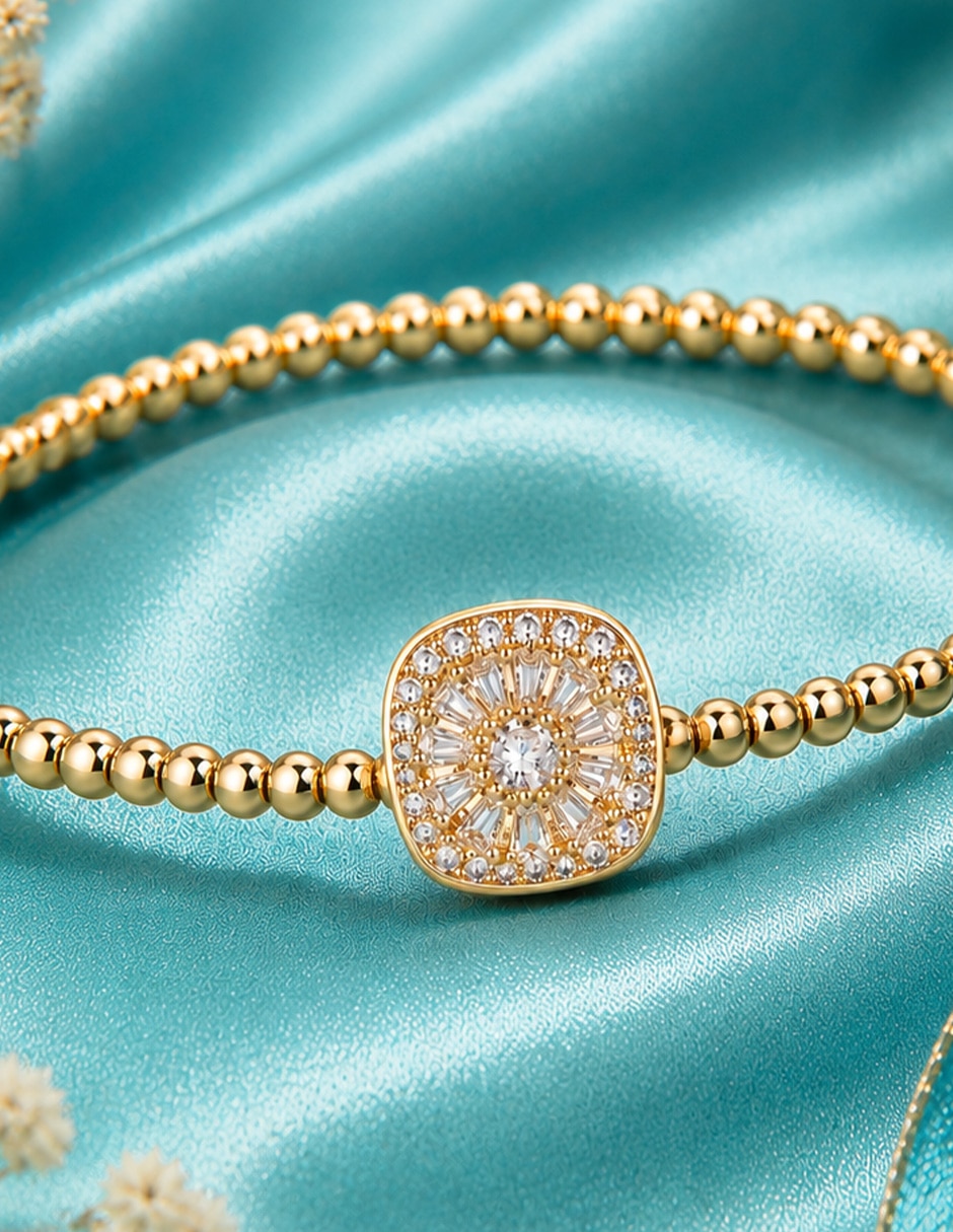 Brazalete con zirconia Royal 7