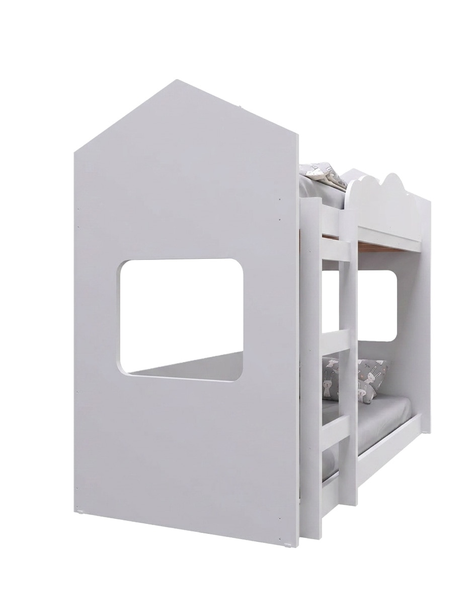 Litera casita BOSSA MUEBLES de MDF