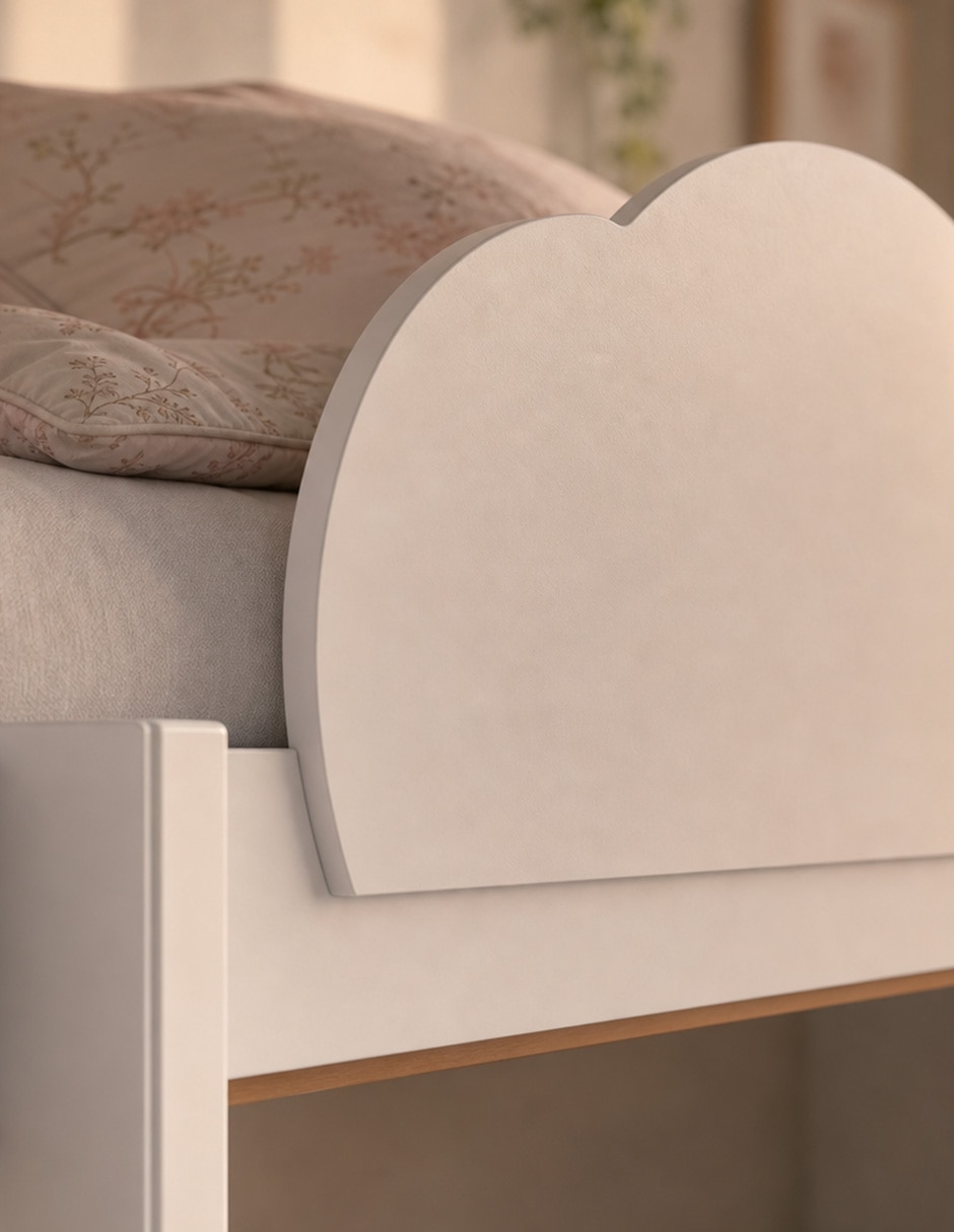 Litera casita BOSSA MUEBLES de MDF