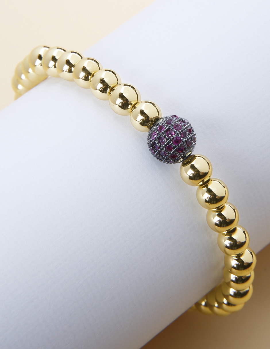 Pulsera con zirconia galaxia 5
