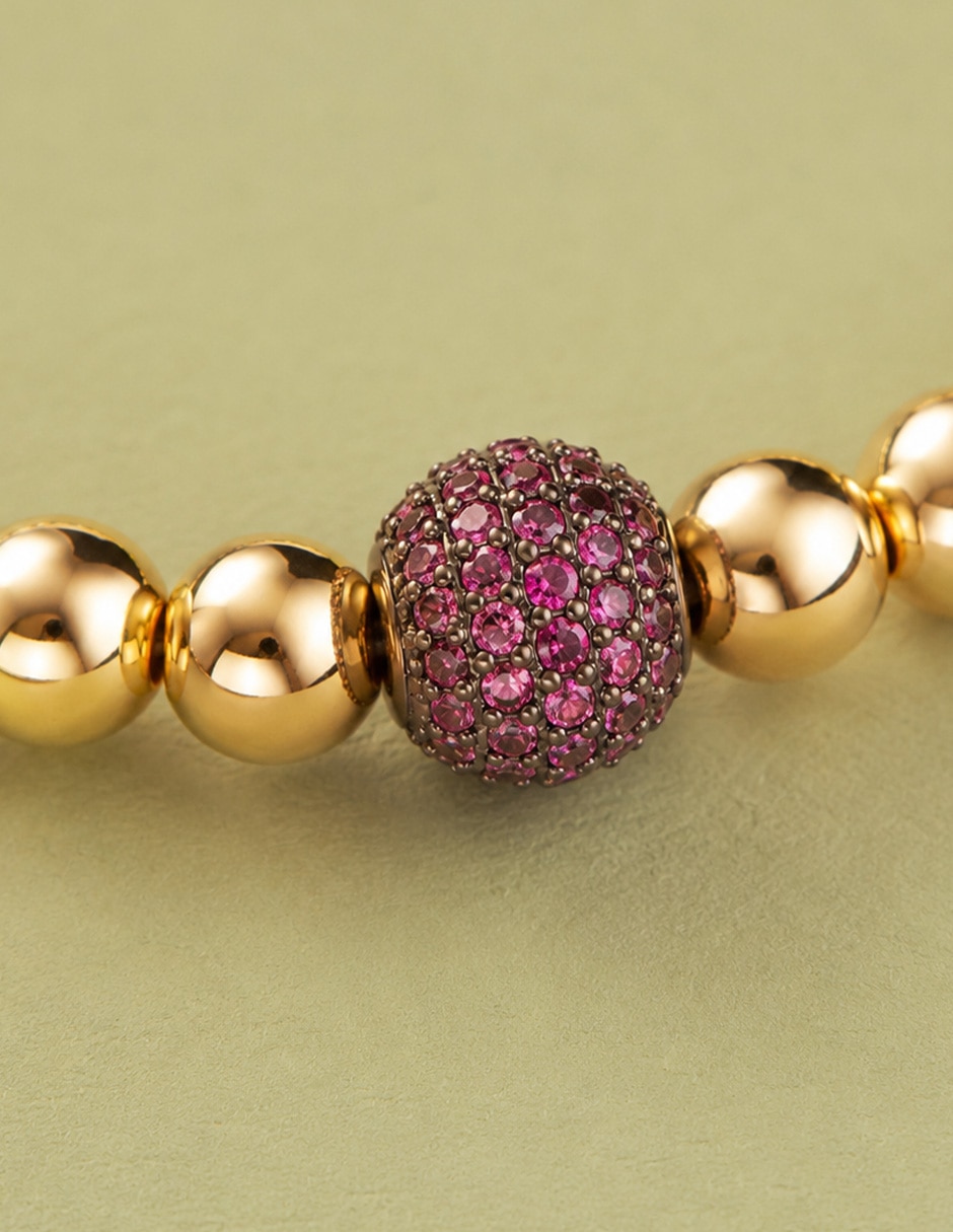 Pulsera con zirconia galaxia 7