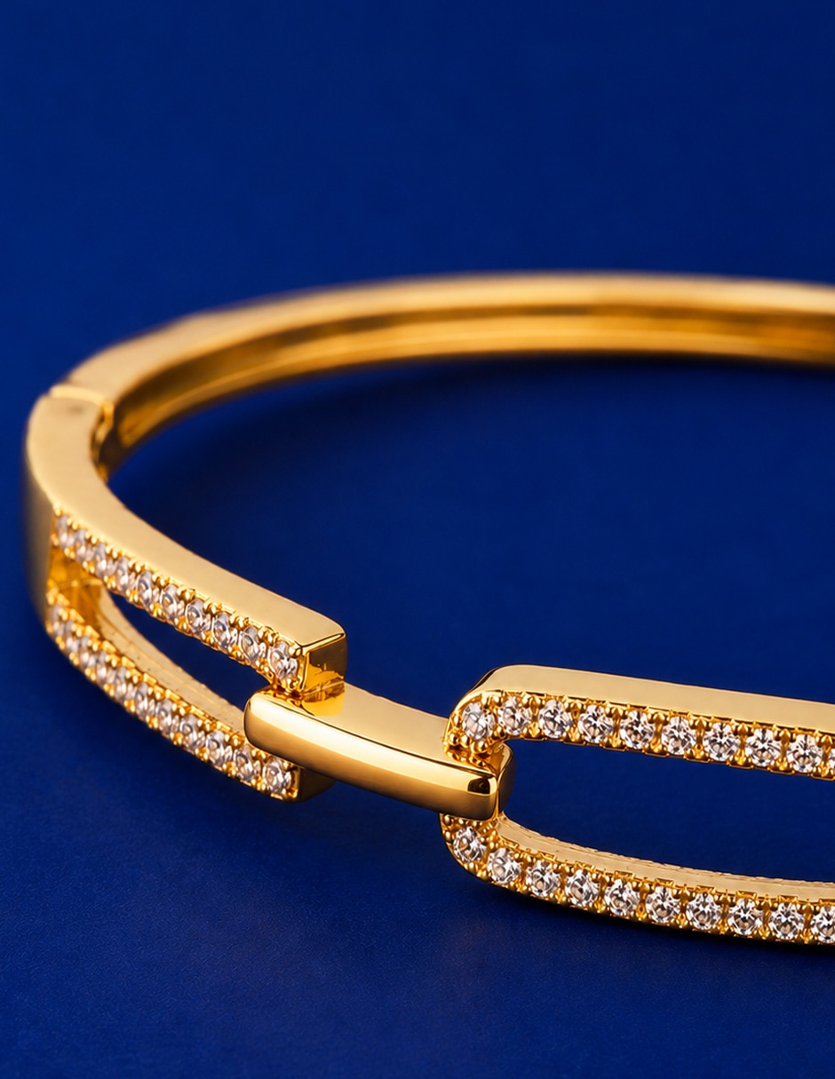 Brazalete con zirconia Link 2