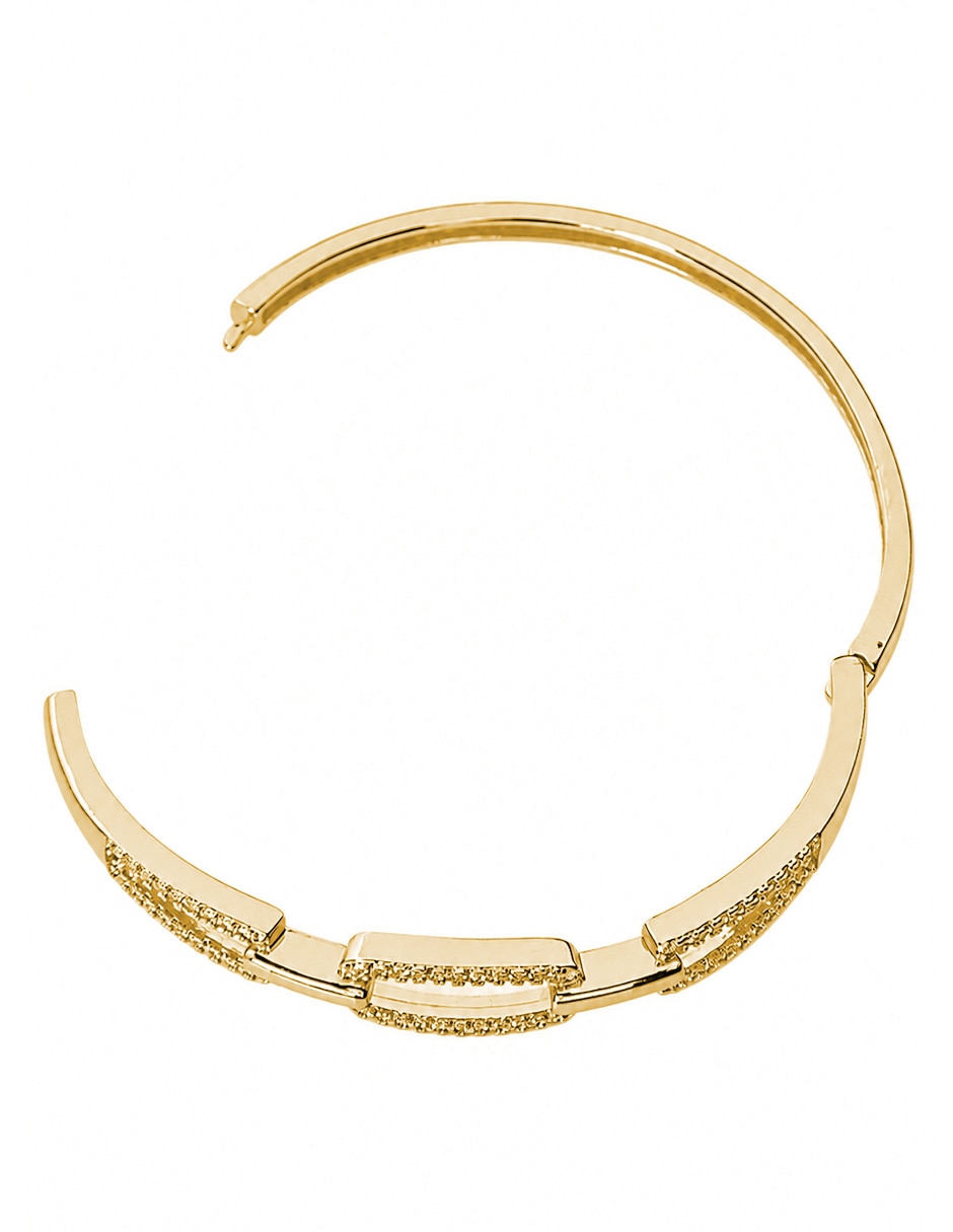 Brazalete con zirconia Link 6