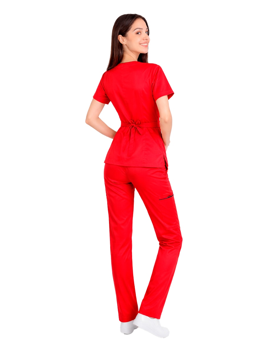Pijama quirúrgica medizin uniformes estilo relajado para mujer