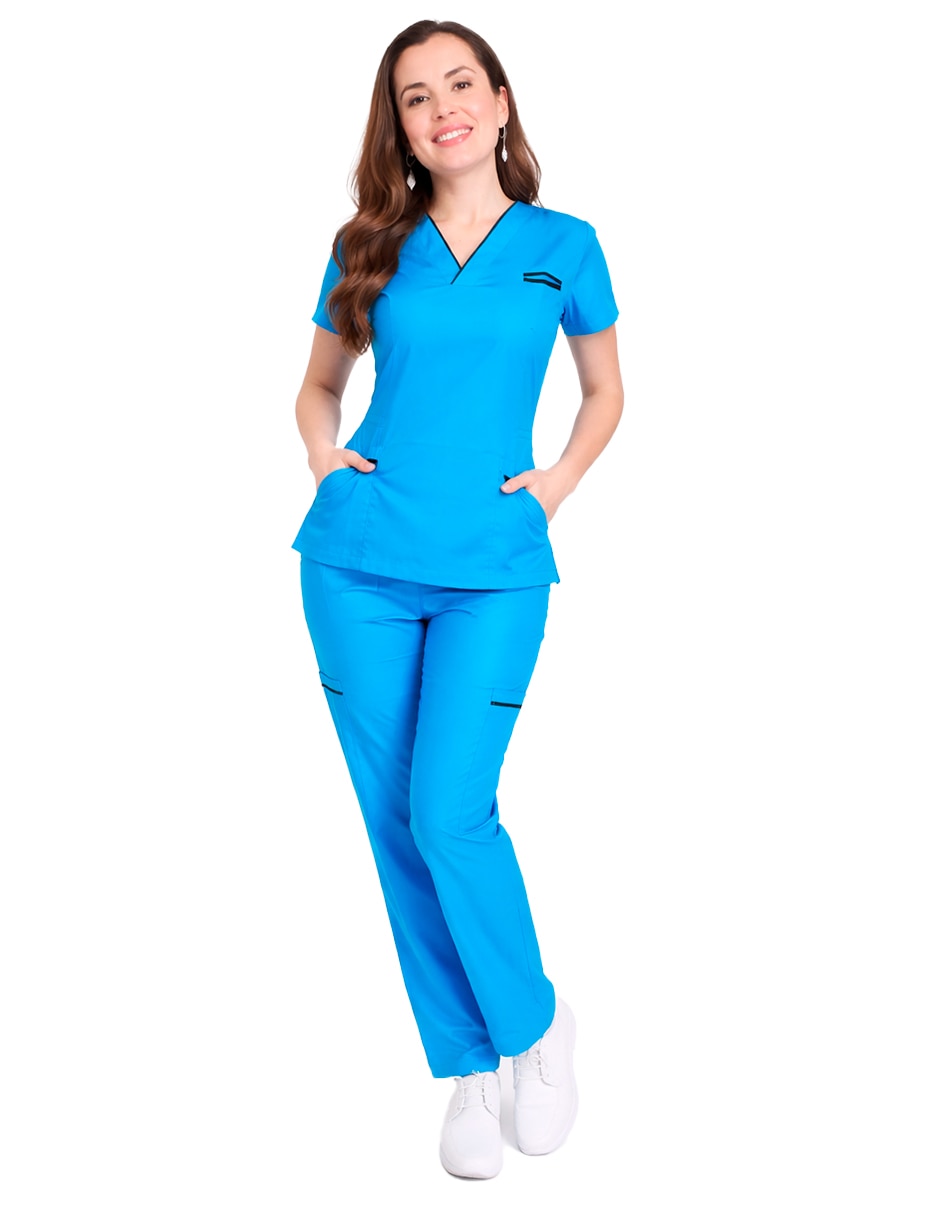 Pijama quirúrgica estilo relajado para mujer Pijama quirúrgica estilo relajado para mujer