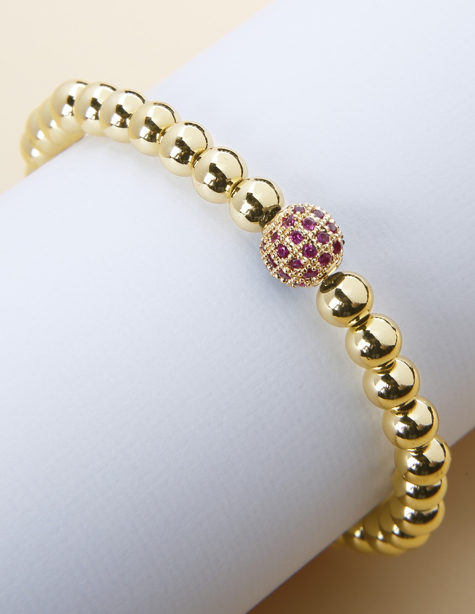 Pulsera yoiko con zirconia galaxia