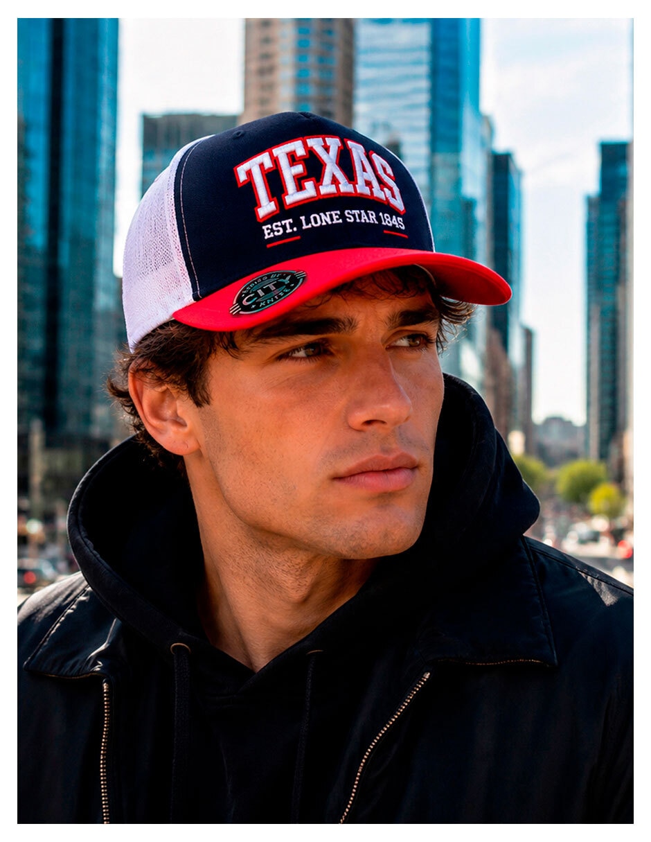 Gorra visera curva snapback casual para hombre 7