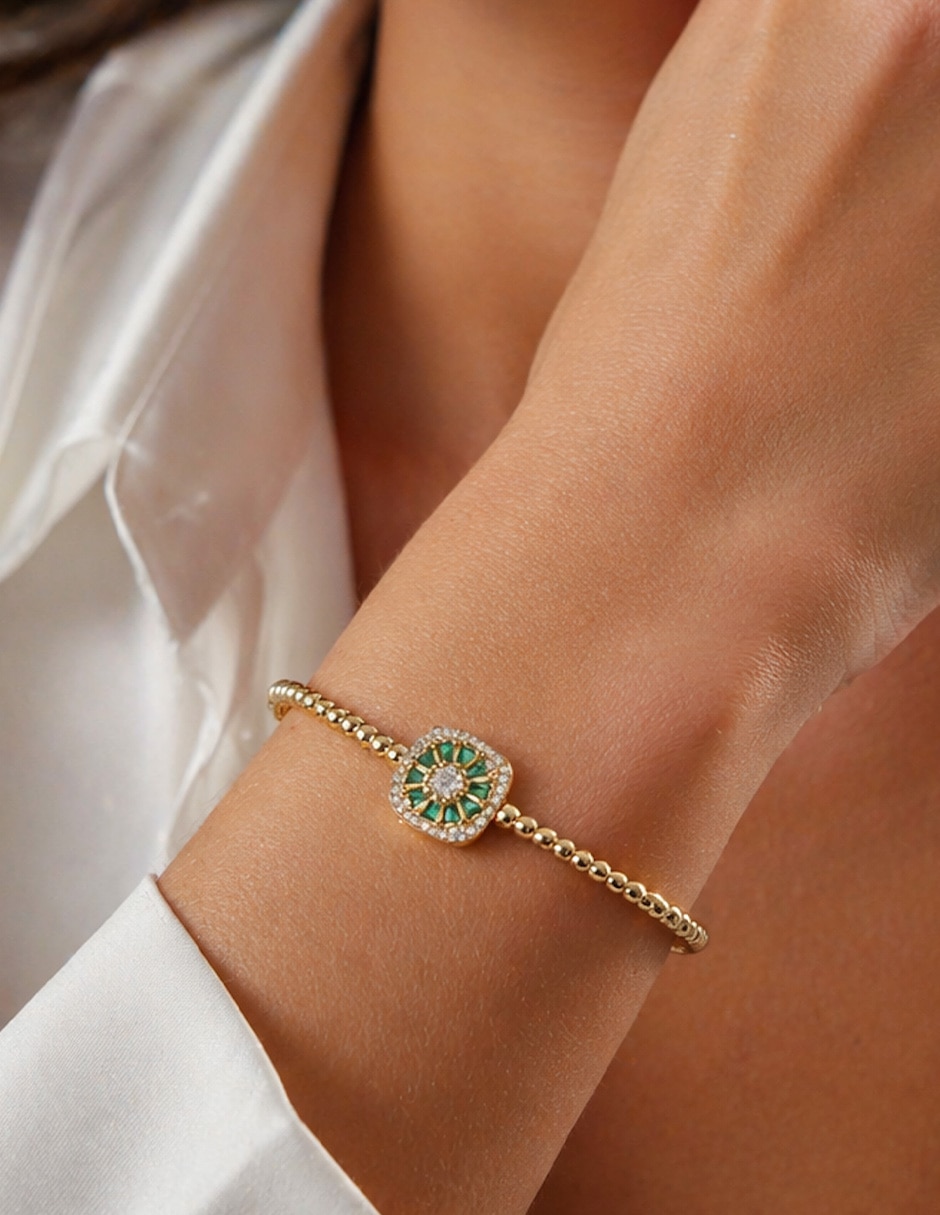 Brazalete YOIKO con zirconia Royal