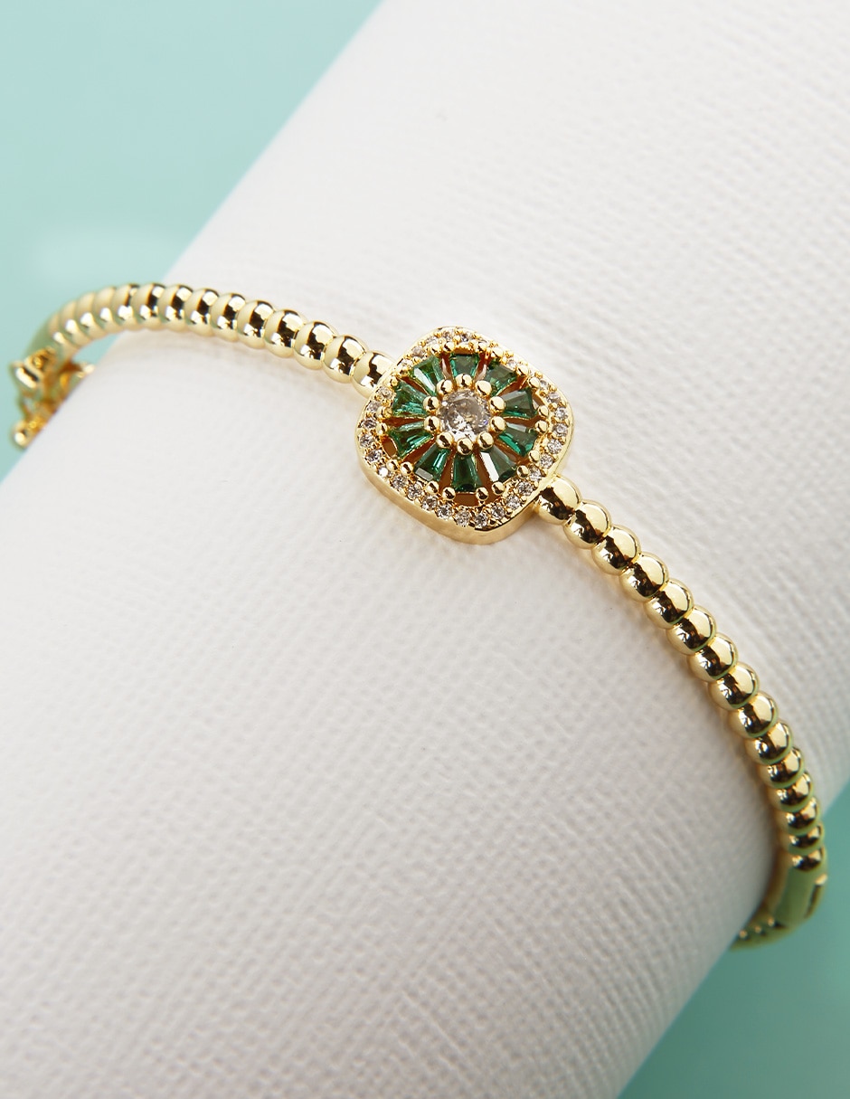 Brazalete YOIKO con zirconia Royal