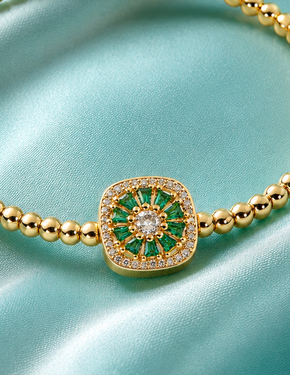 Brazalete YOIKO con zirconia Royal