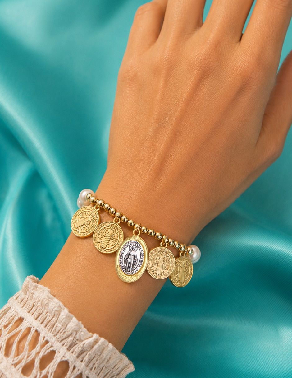 Pulsera con perla 4