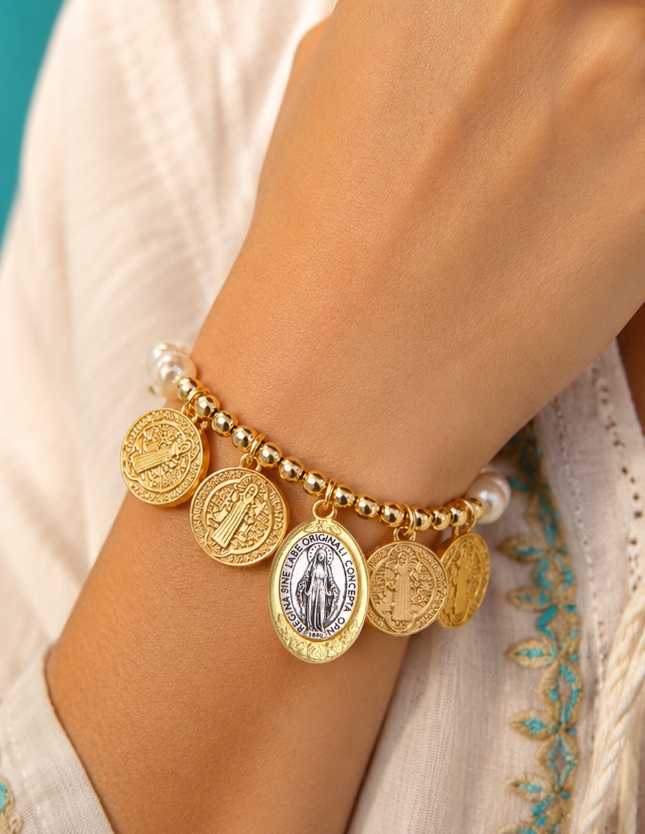 Pulsera con perla 5