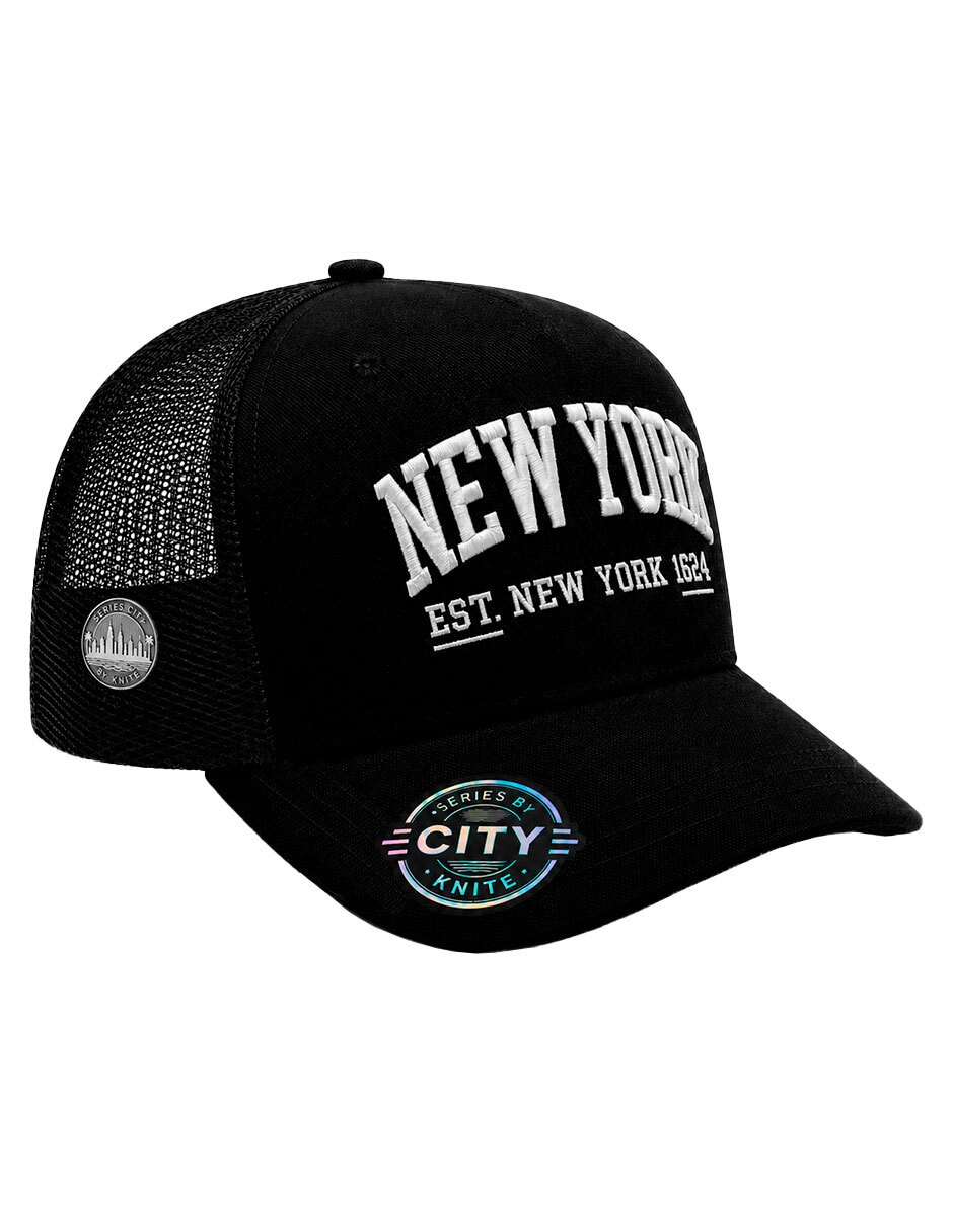 Gorra visera curva snapback casual Knite para hombre