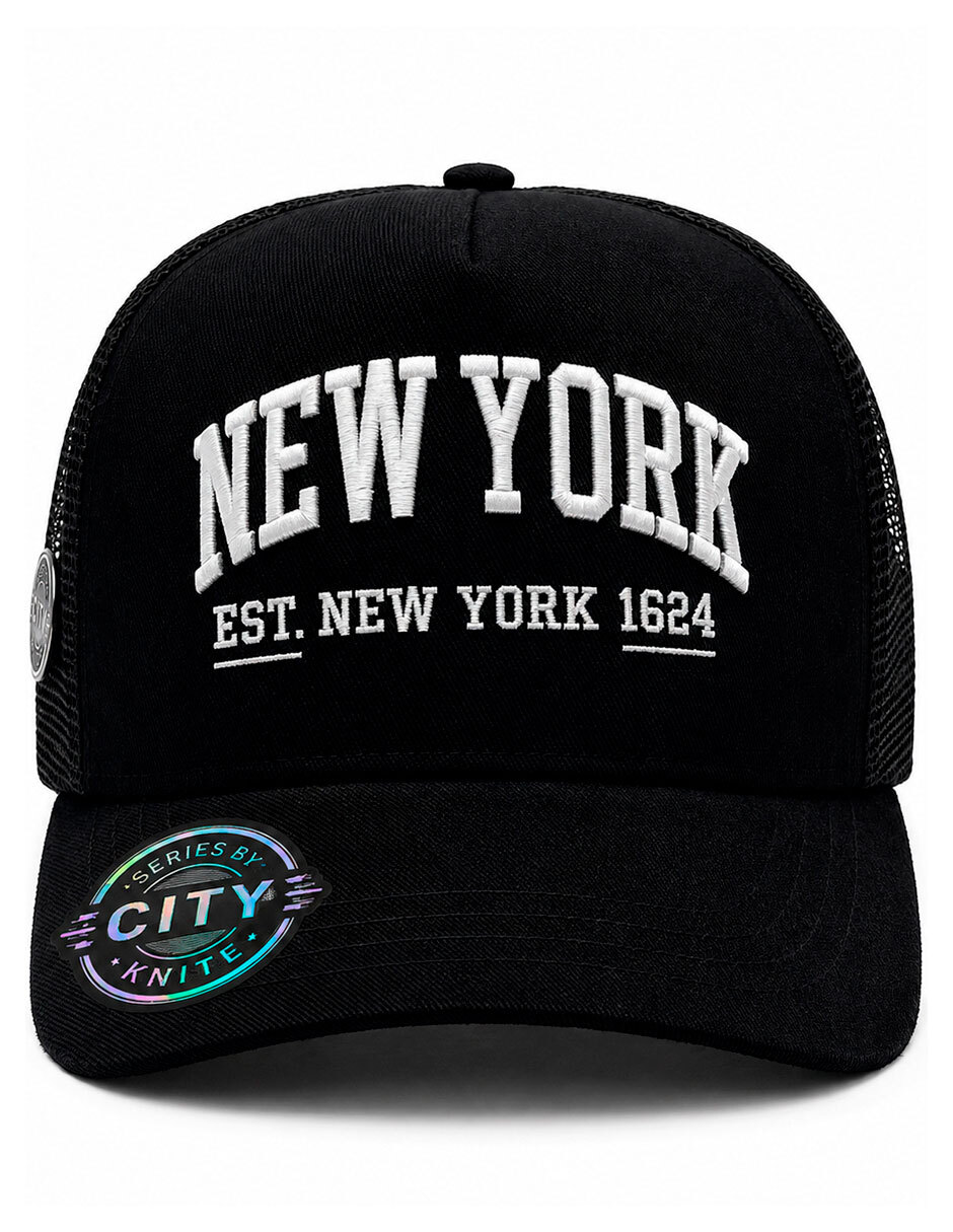 Gorra visera curva snapback casual Knite para hombre