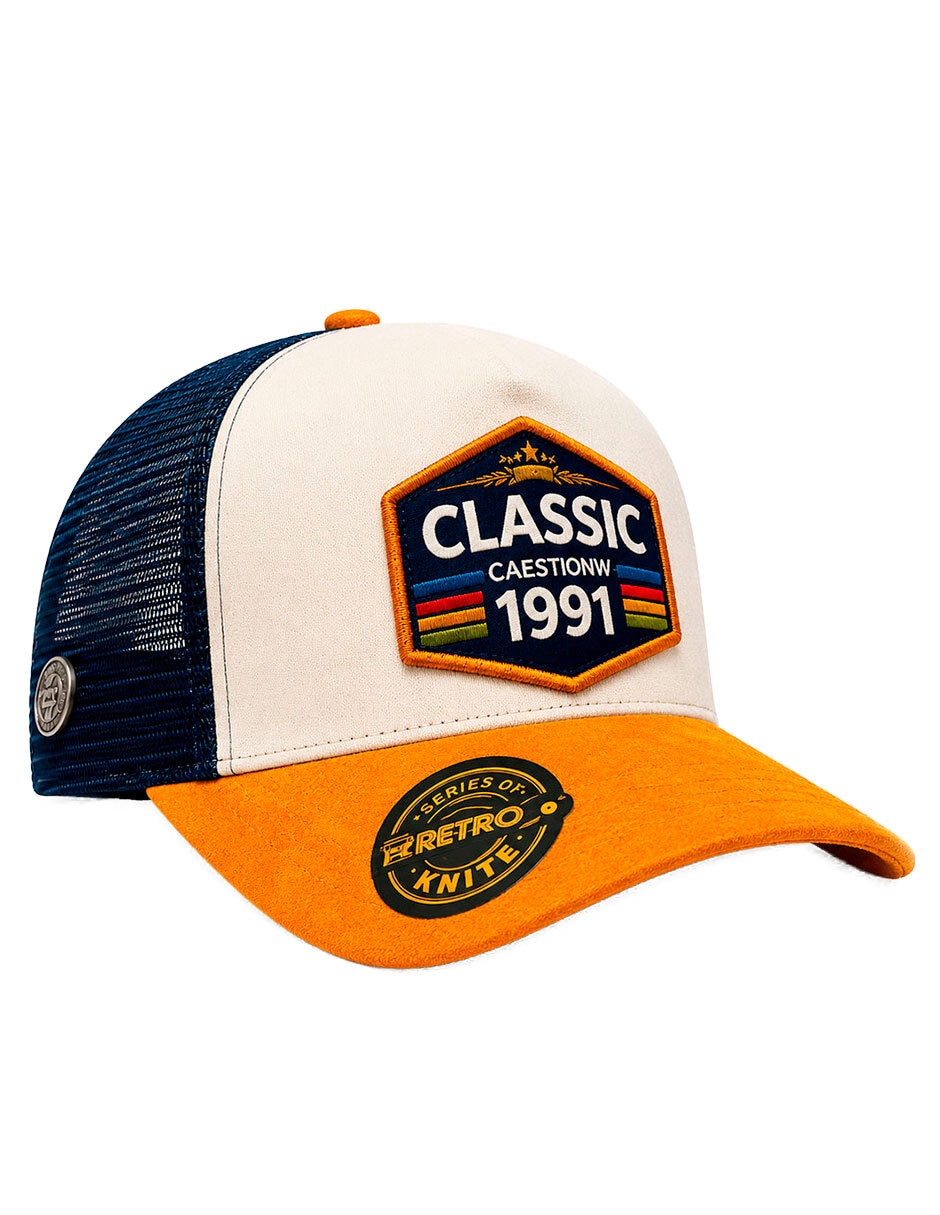 Gorra visera curva snapback casual Retro para hombre