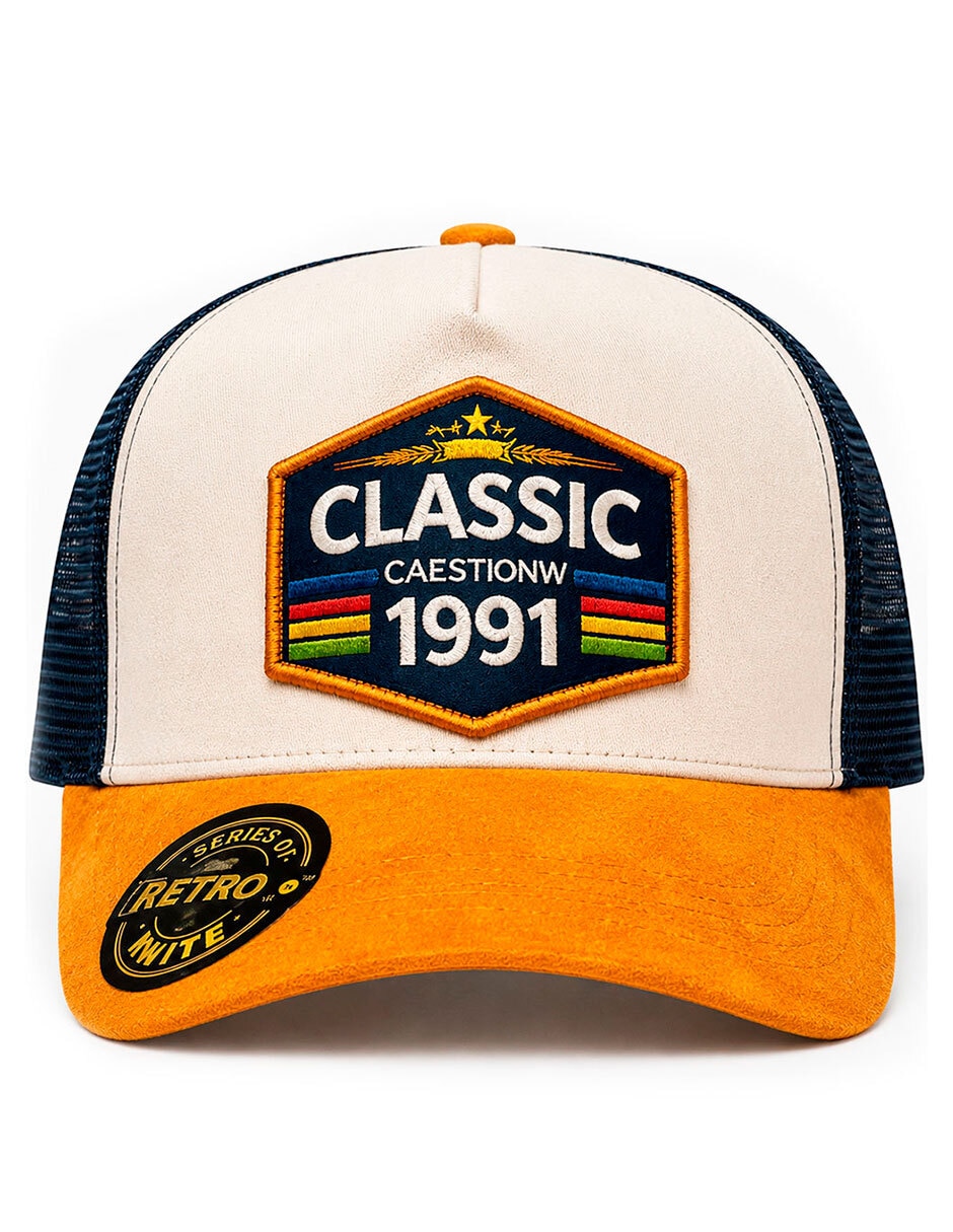 Gorra visera curva snapback casual Retro para hombre 2