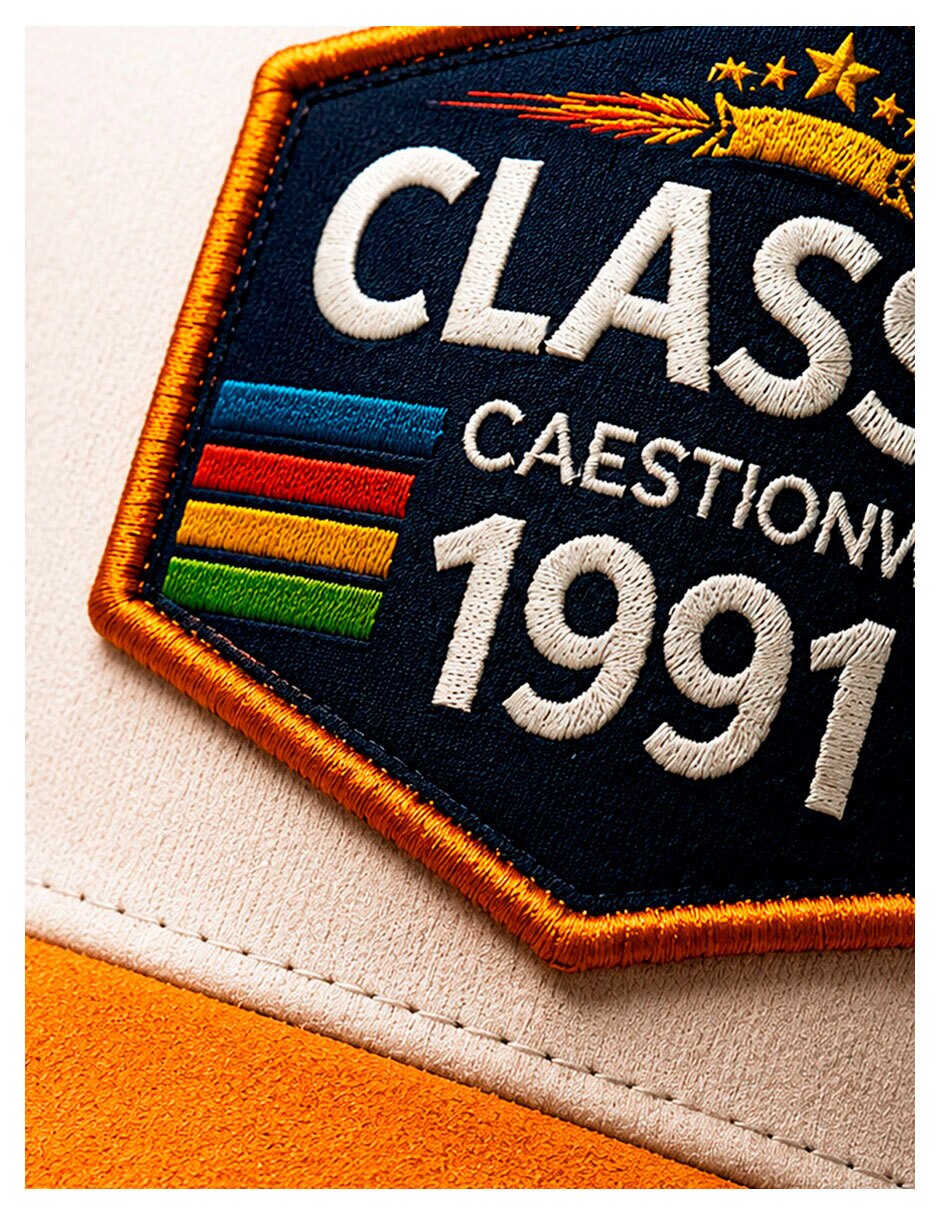 Gorra visera curva snapback casual Retro para hombre 7