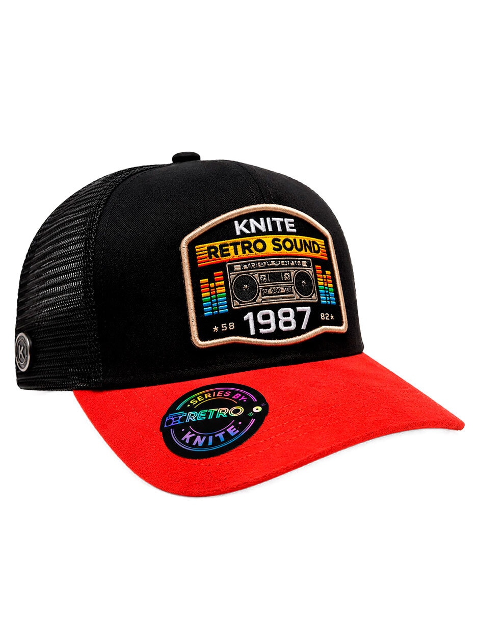 Gorra visera curva snapback casual Knite Retro para hombre