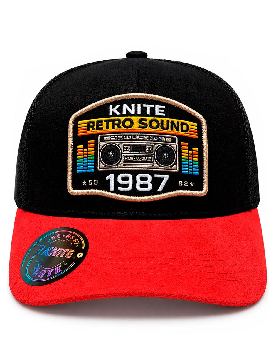 Gorra visera curva snapback casual Knite Retro para hombre