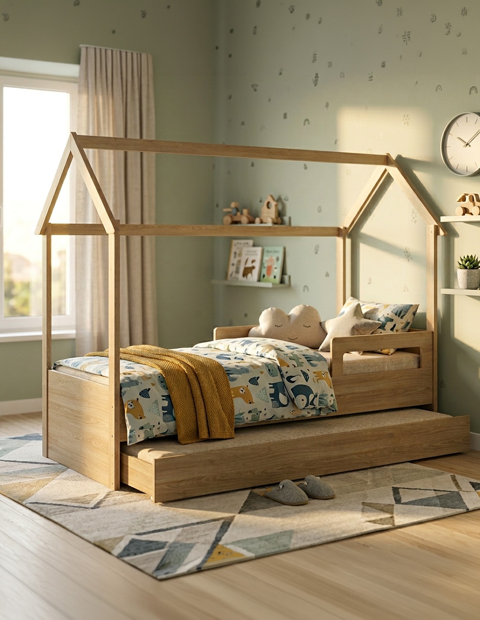 Base para cama armable de MDF 2
