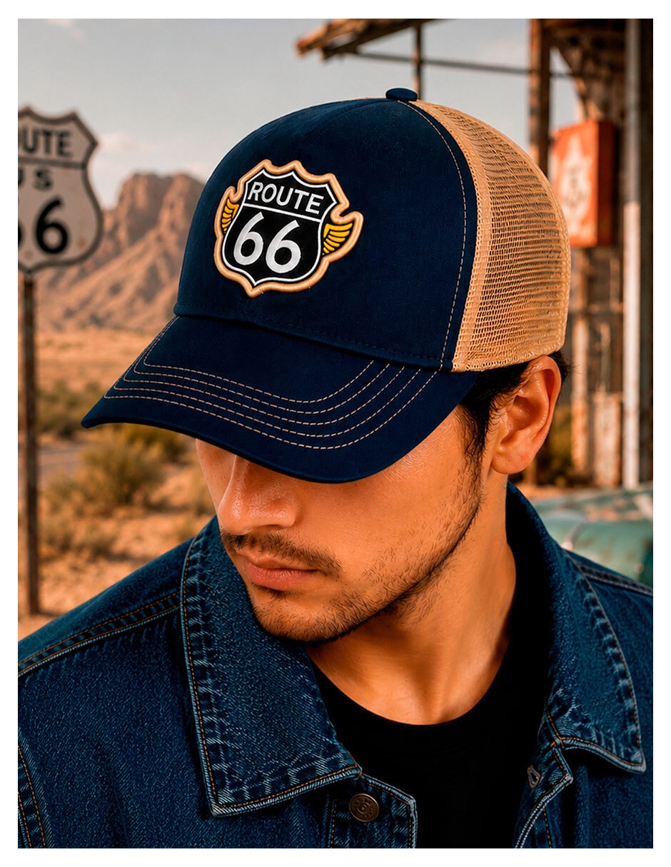 Gorra visera curva snapback casual Knite para hombre