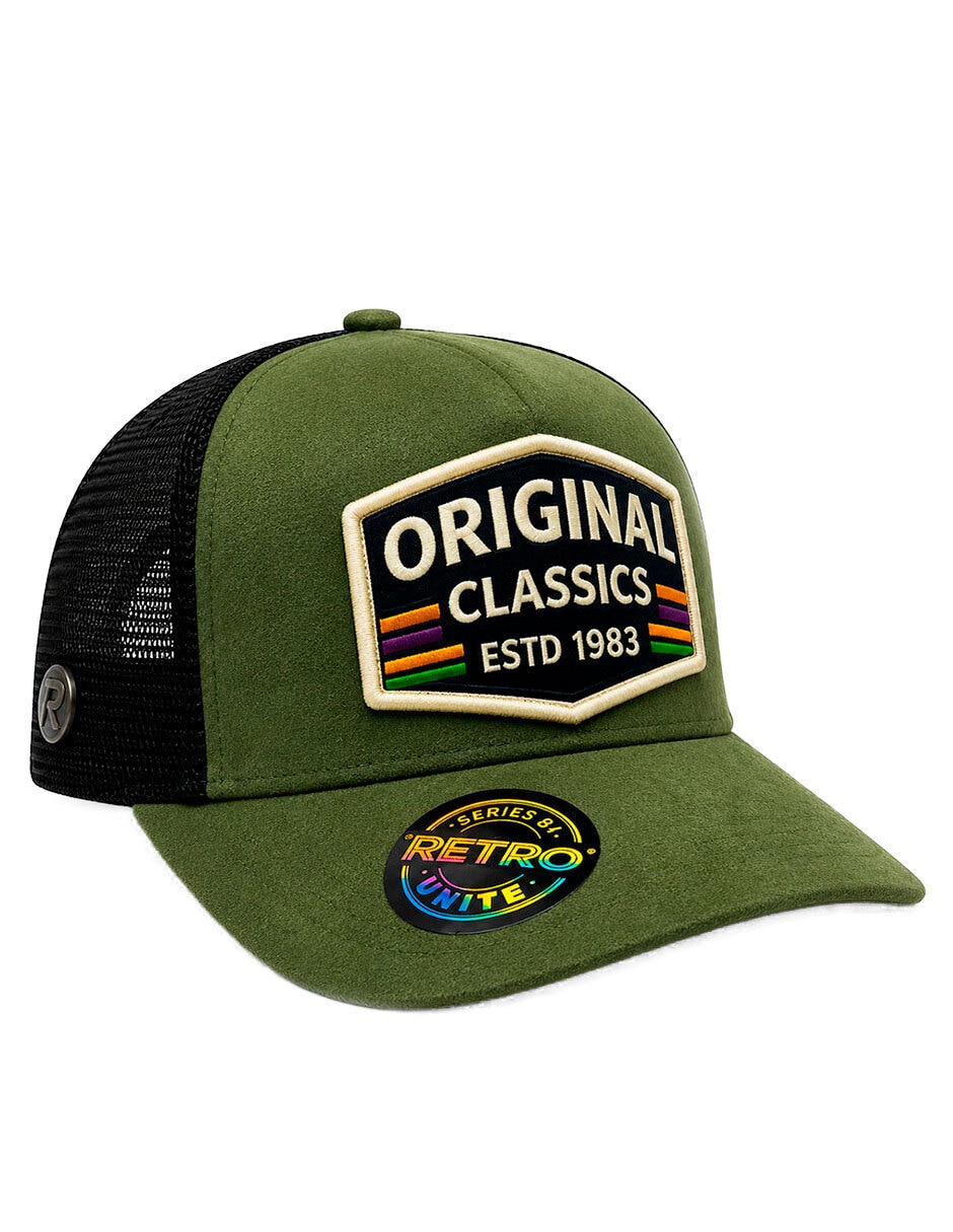 Gorra visera curva snapback casual Retro para hombre