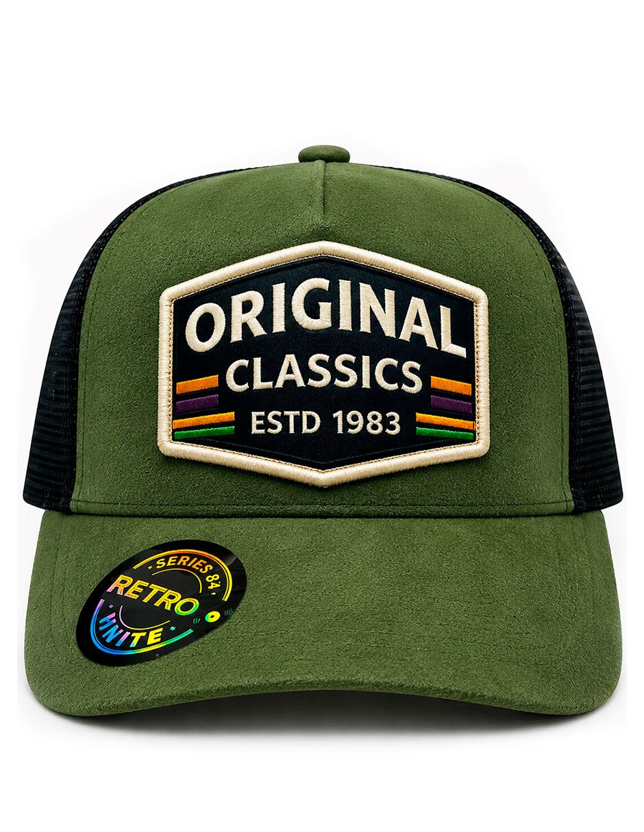 Gorra visera curva snapback casual Retro para hombre 2