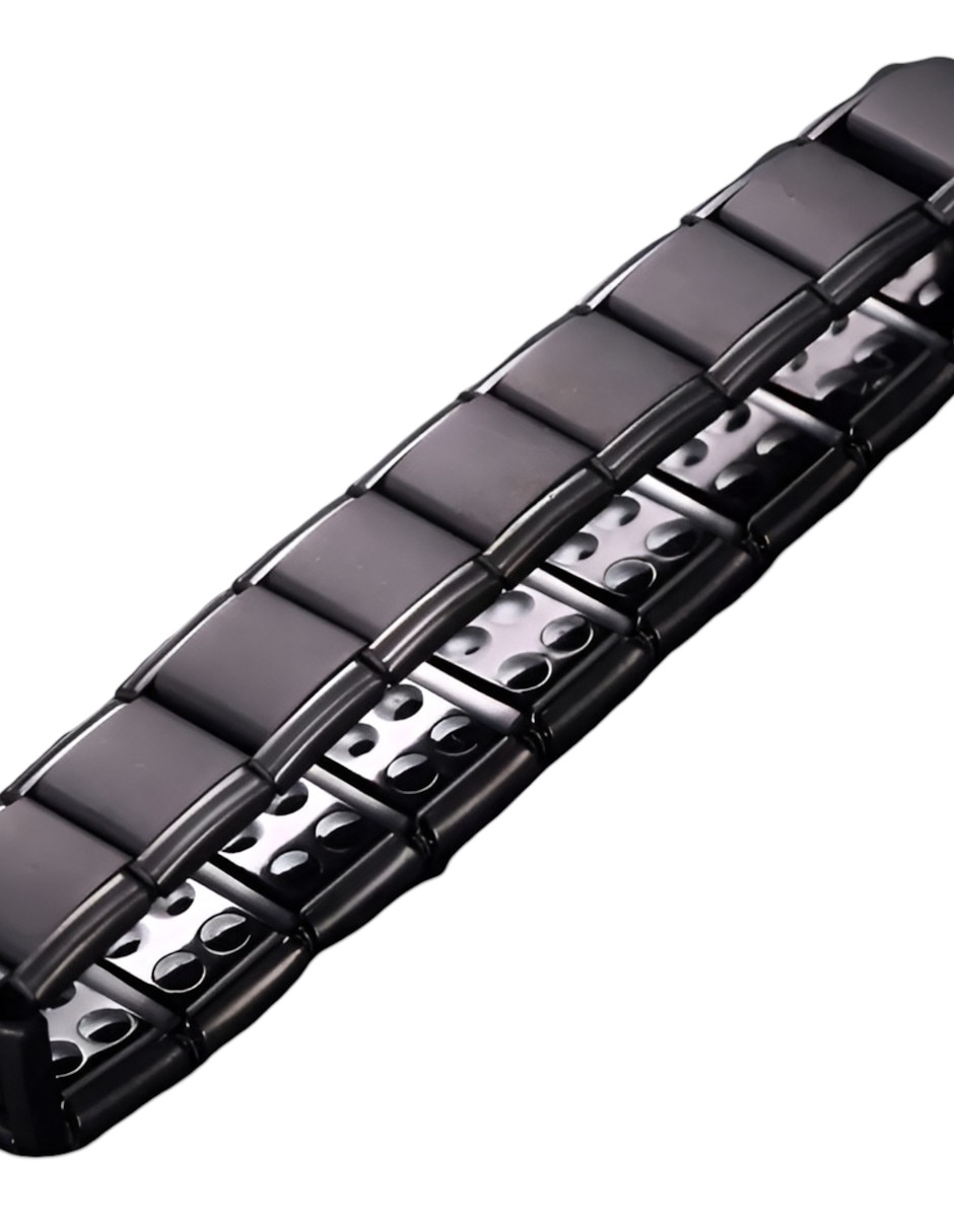 Pulsera de titanio con acabado mate 2