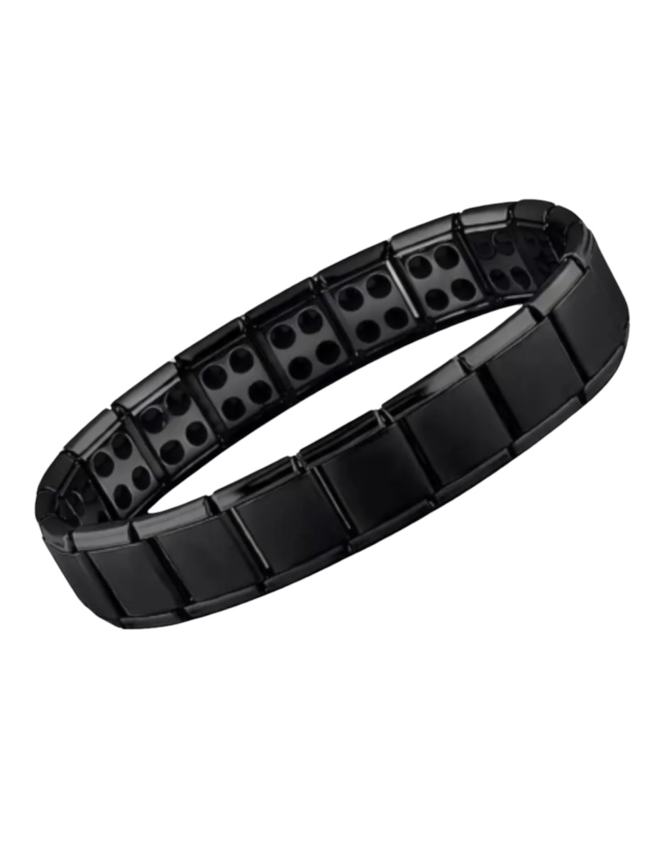 Pulsera de titanio con acabado mate 3