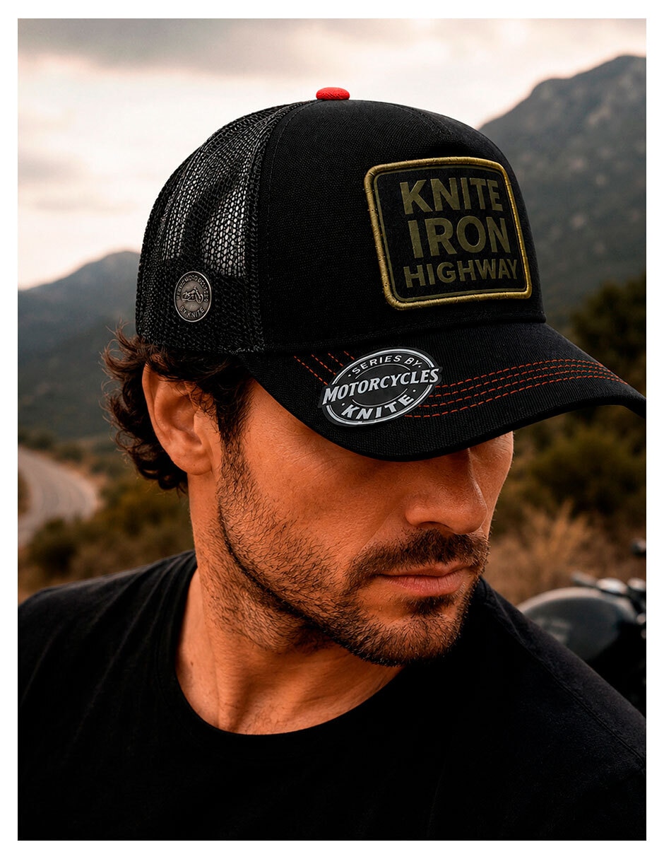 Gorra visera curva snapback casual para hombre 3