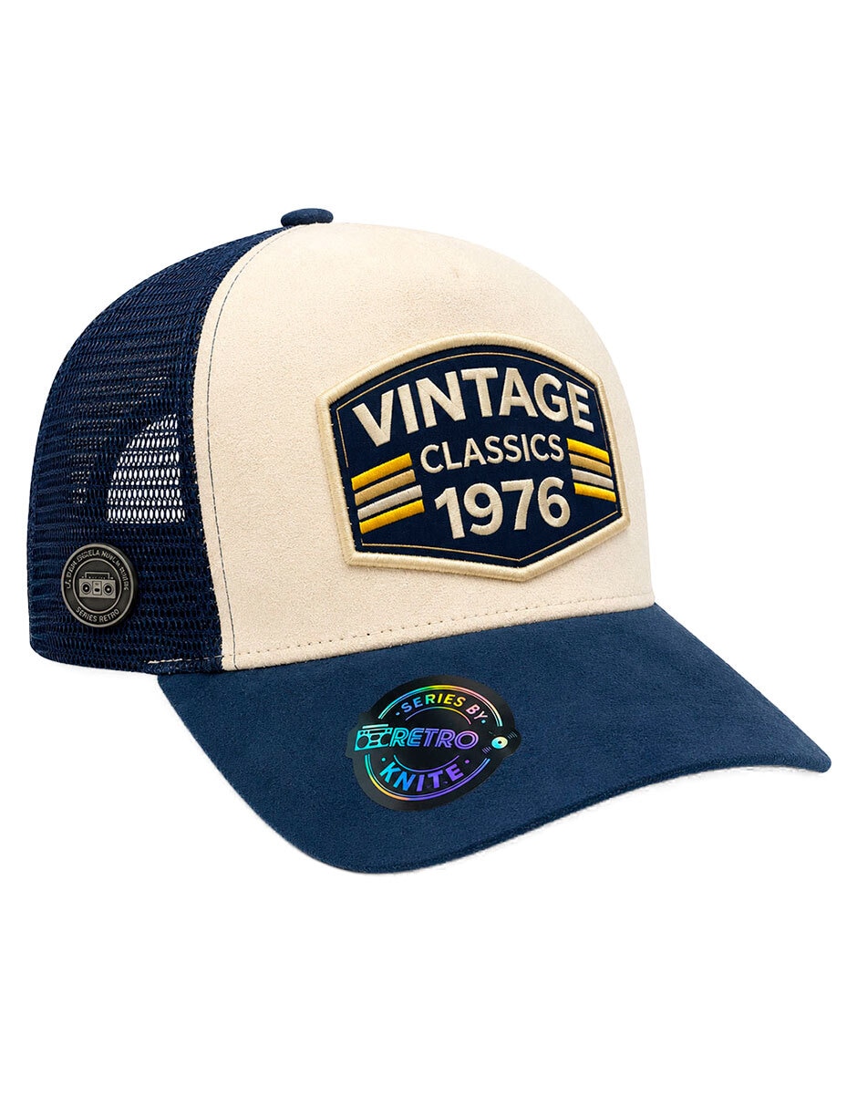 Gorra visera curva snapback casual Knite Retro para hombre