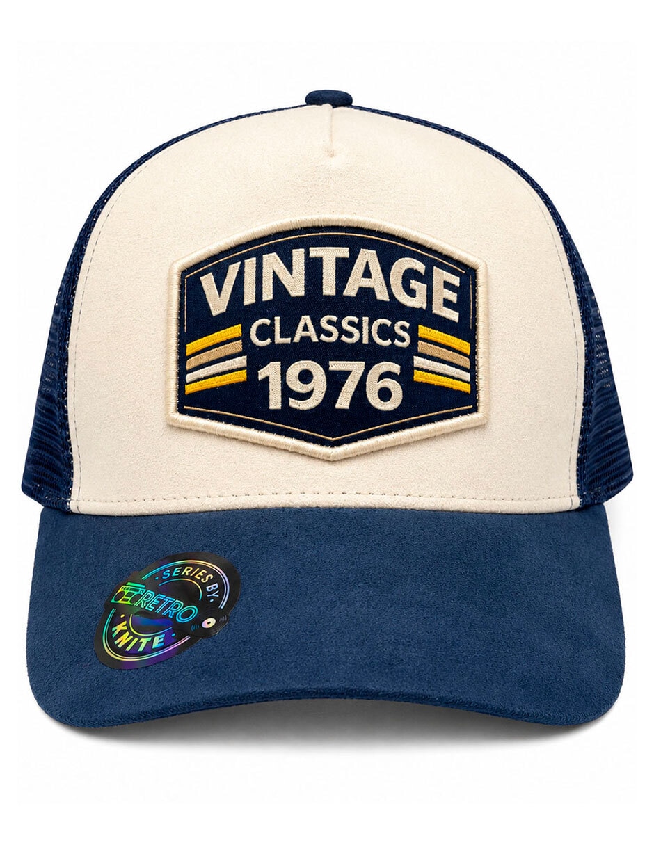Gorra visera curva snapback casual Knite Retro para hombre