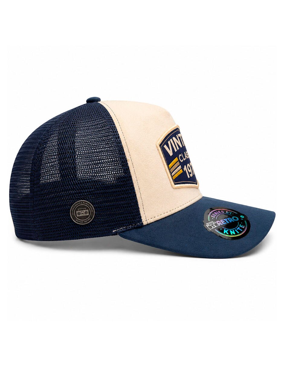 Gorra visera curva snapback casual Knite Retro para hombre