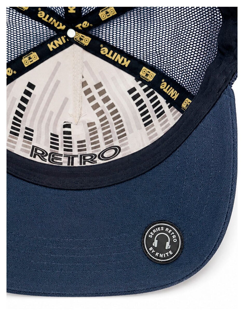 Gorra visera curva snapback casual Knite Retro para hombre