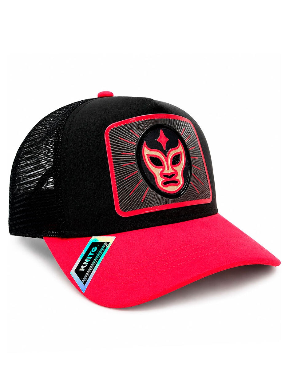 Gorra visera curva snapback casual Knite Lucha Libre para hombre