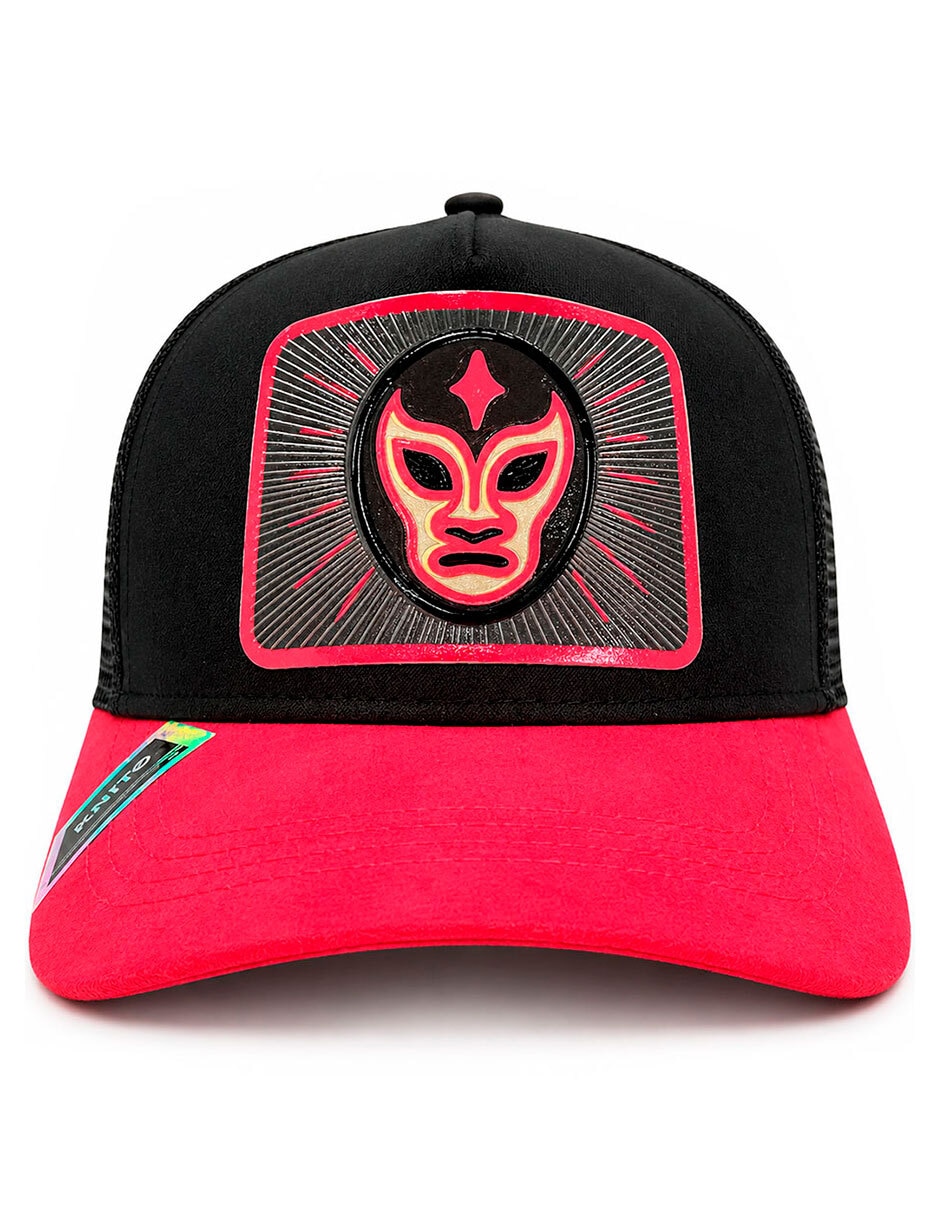 Gorra visera curva snapback casual Knite Lucha Libre para hombre