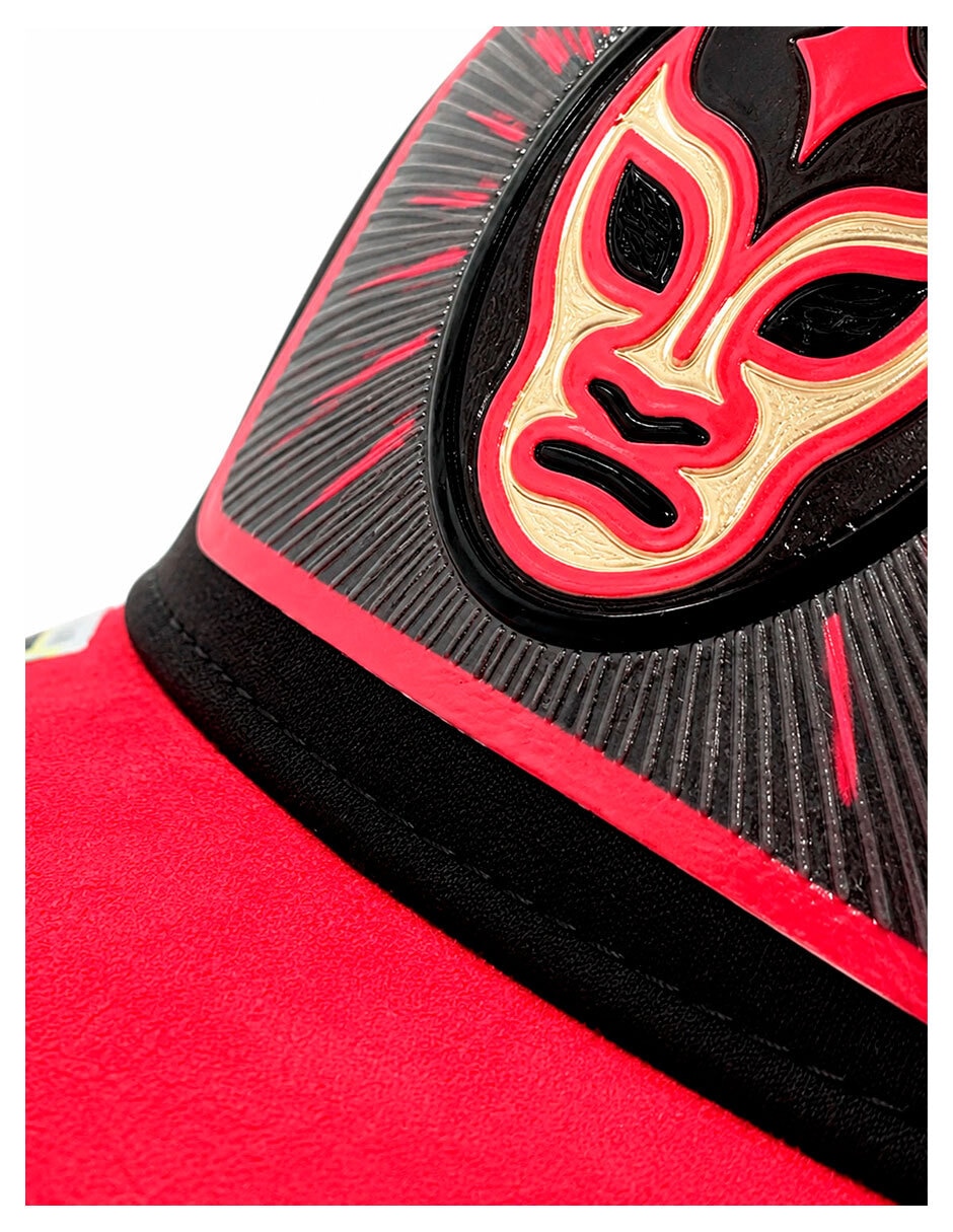 Gorra visera curva snapback casual Knite Lucha Libre para hombre