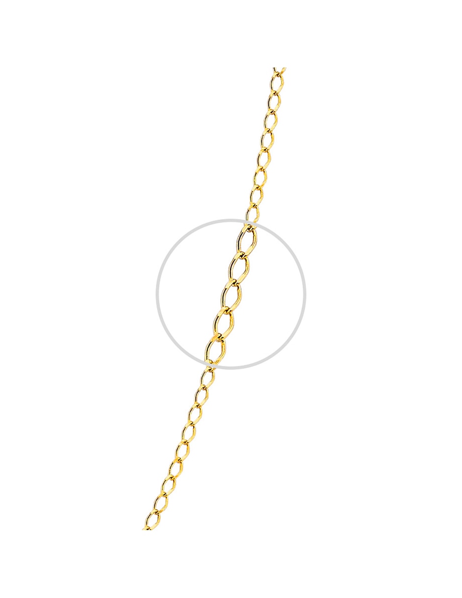 Collar con dije de oro 10 K 4