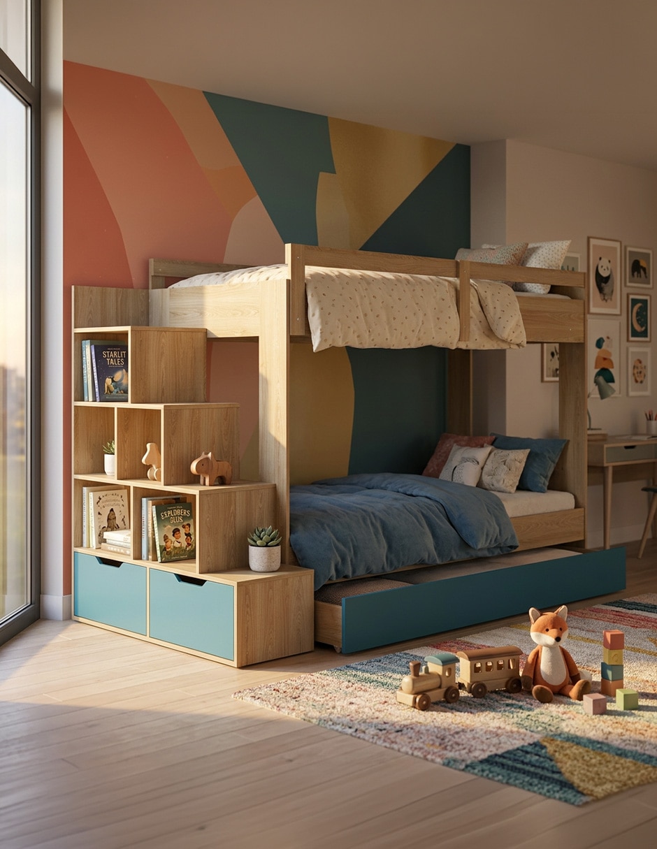 Litera de madera 2
